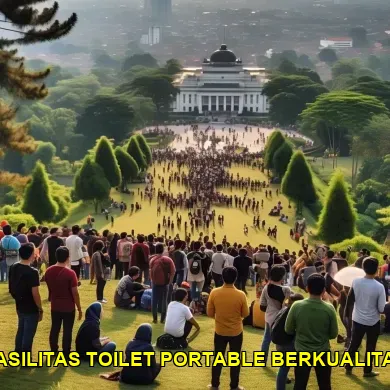 Fasilitas Toilet Portable di Kampanye Puncak Bogor